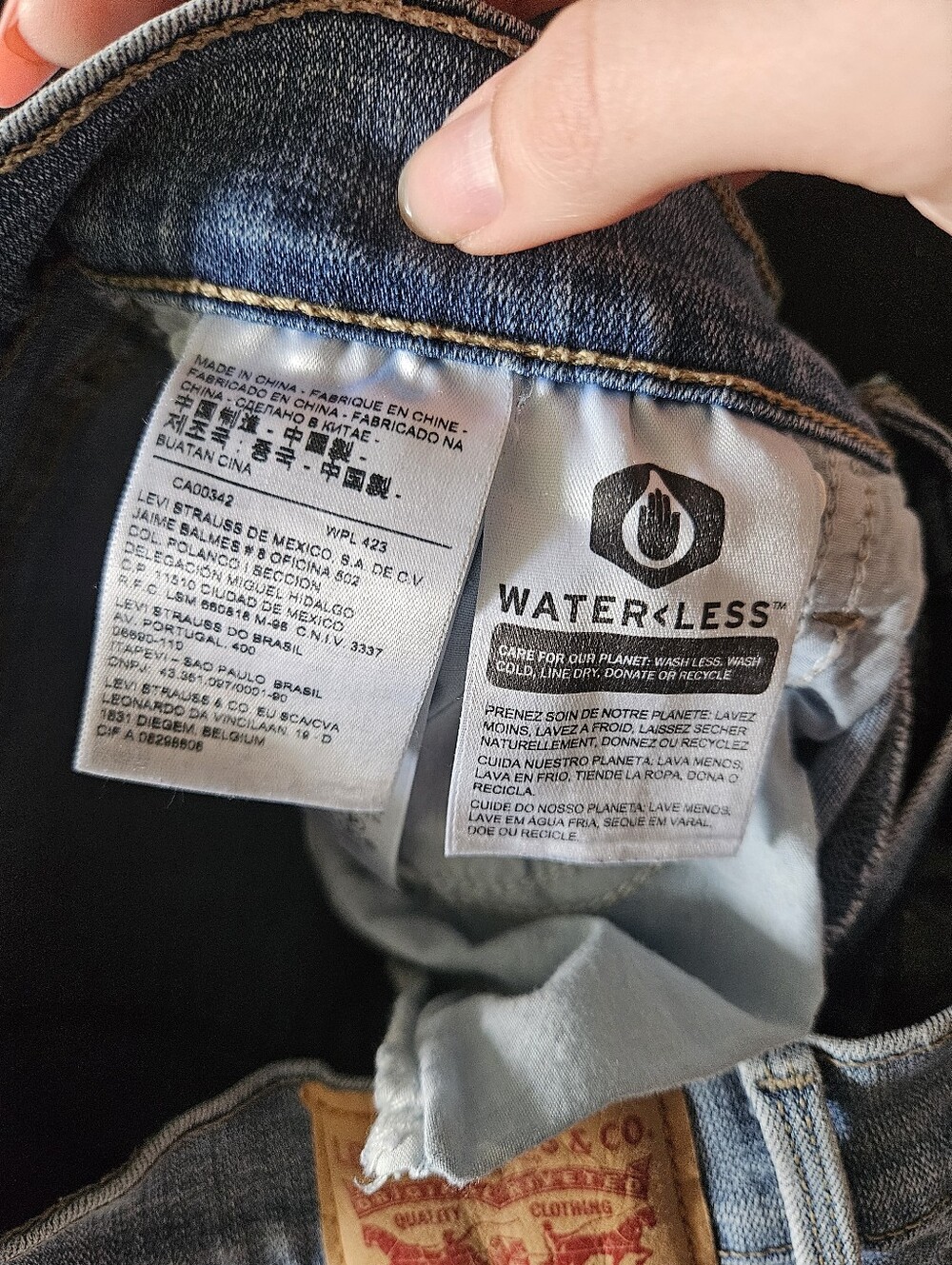 Levi's 505 Straight Size 4 Jeans - Picture 3 of 9